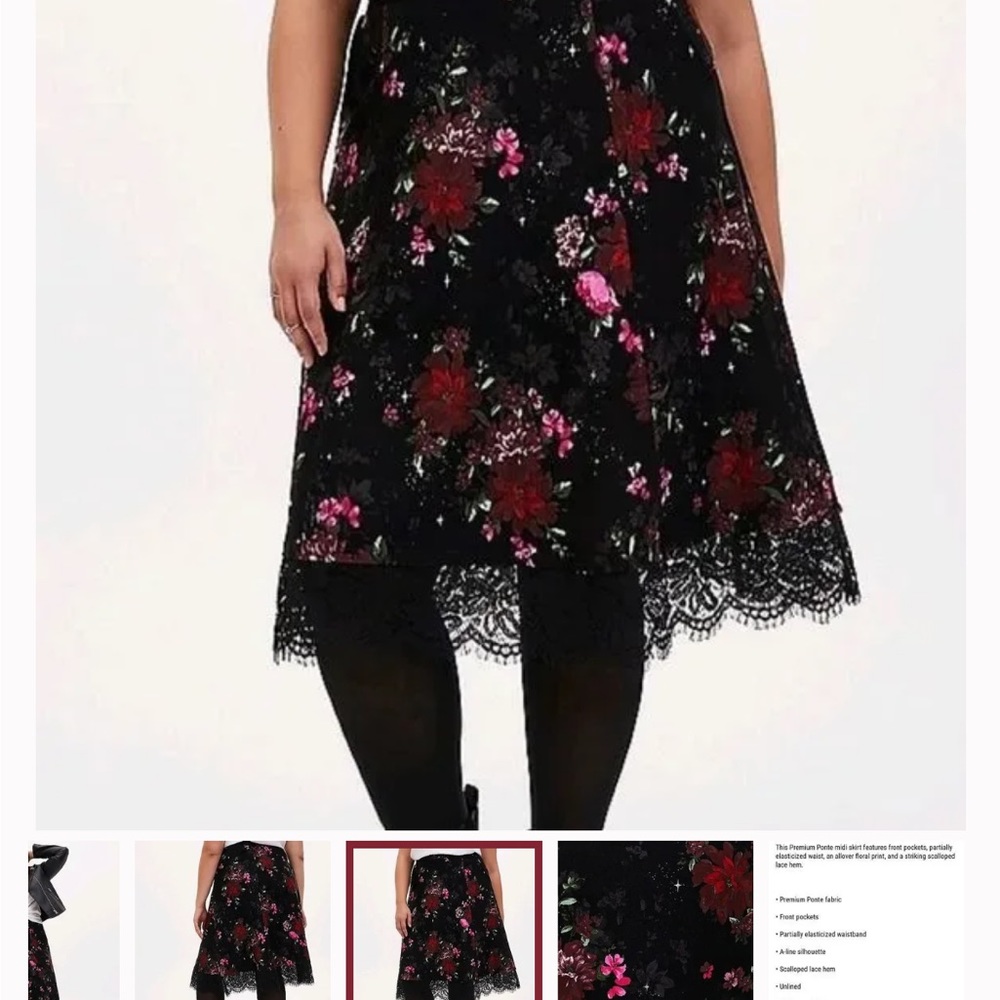 Torrid Midi skirt